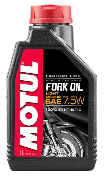 Vork Oil 7.5W 1L 6-pack voor motorfietsen [Motul]