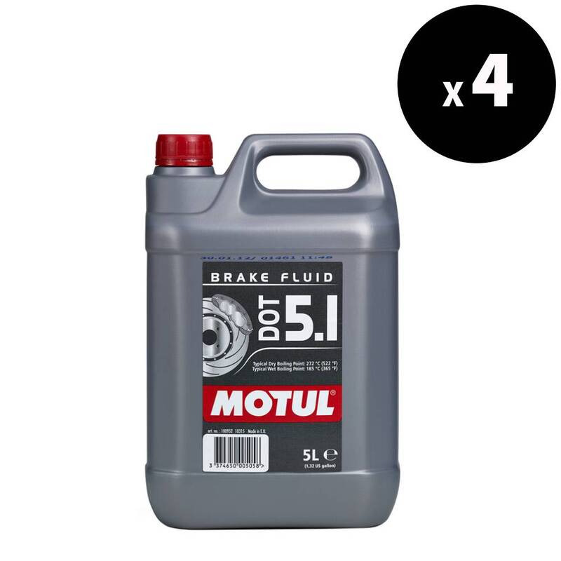 DOT 5.1 Remvloeistof 5L 4-pack [Motul]