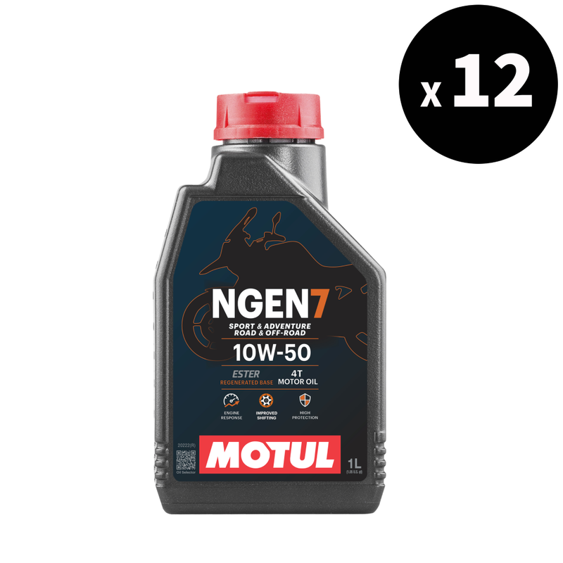 NGEN 7 4T Motoröl 10W-50 1L - 12er Pack [Motul]