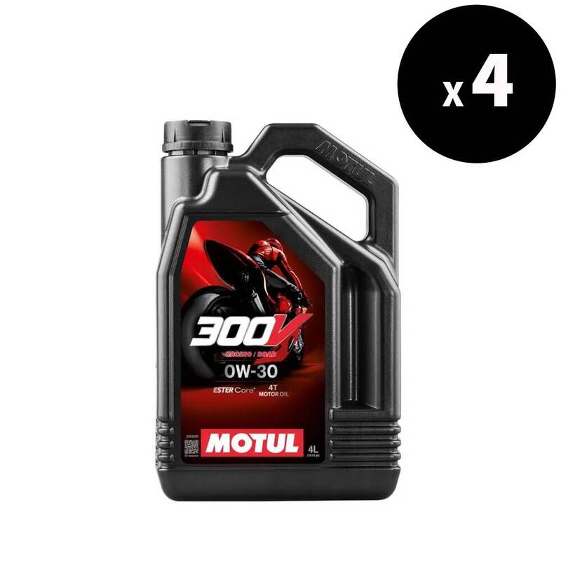 Motorolie 0w30 4t 4l voor straatraces [Motul]