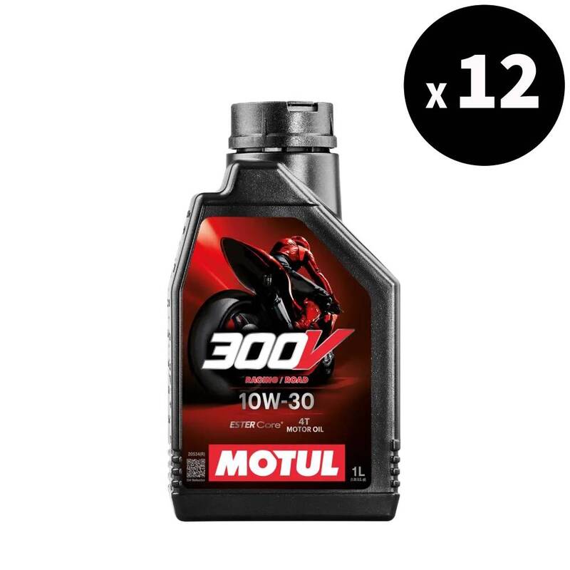 Motorolie 10W30 4T Road Racing 1L X12 [Motul]