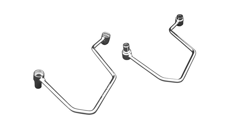 Suzuki Vs 1400 Intruder [HIGHWAY HAWK] - pannier holder kit, Suzuki VS Intrder, chrome