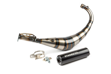 Aprilia RX Factory 50 2T - Exhaust Streetrace CNC Black