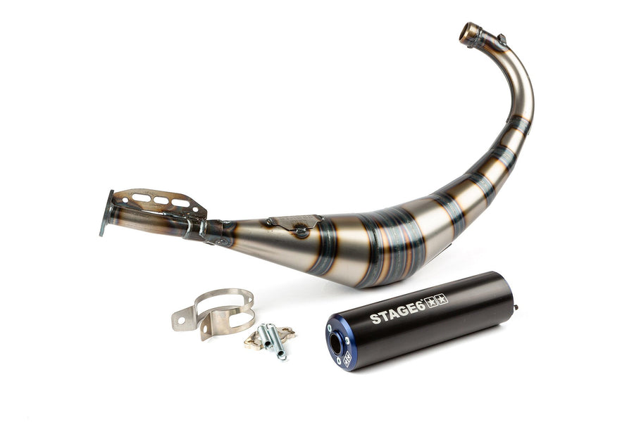 Aprilia SX Factory 50 2T - Exhaust Streetrace Blue Black