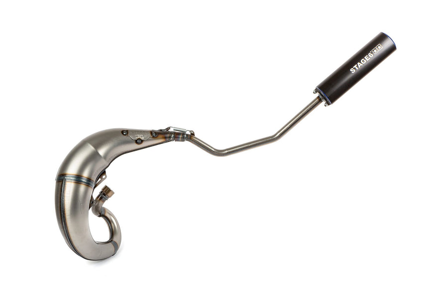 Aprilia RX Factory 50 2T - Exhaust Streetrace blue black