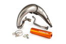 Peugeot XPS-Enduro 50 2T AM6 - Auspuff Streetrace High Mount CNC Orange