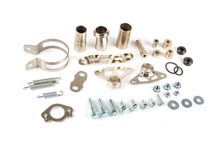 Peugeot XPS-SM 50 2T AM6 - Auspuff Streetrace High Mount CNC Rot Schwarz