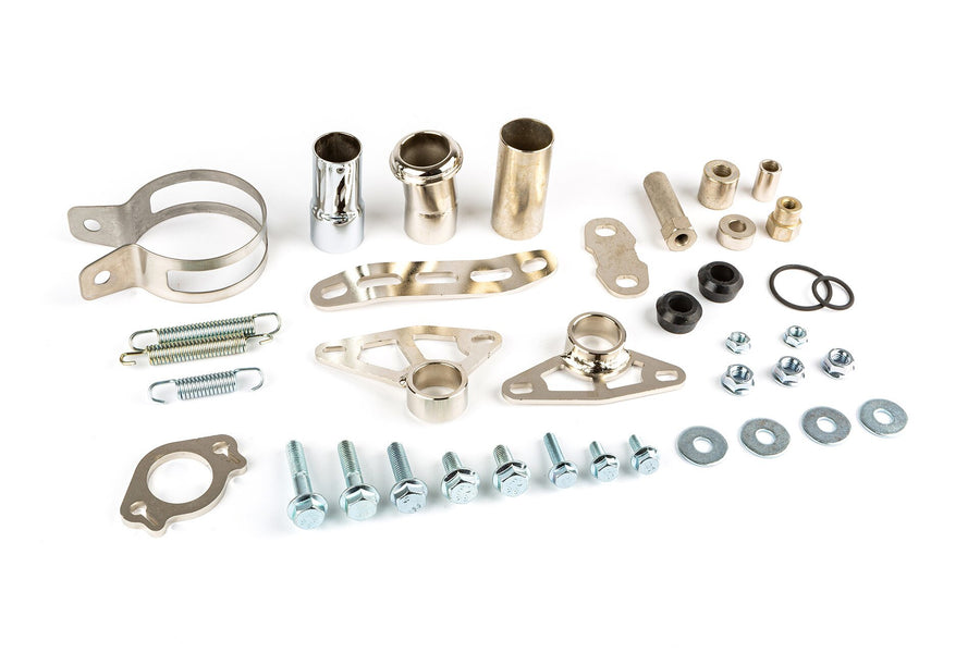 Beta RR SM 50 2T - Auspuff Streetrace High Mount links rot schwarz