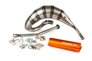 Aprilia RX Factory 50 2T - Uitlaat 70cc CNC oranje
