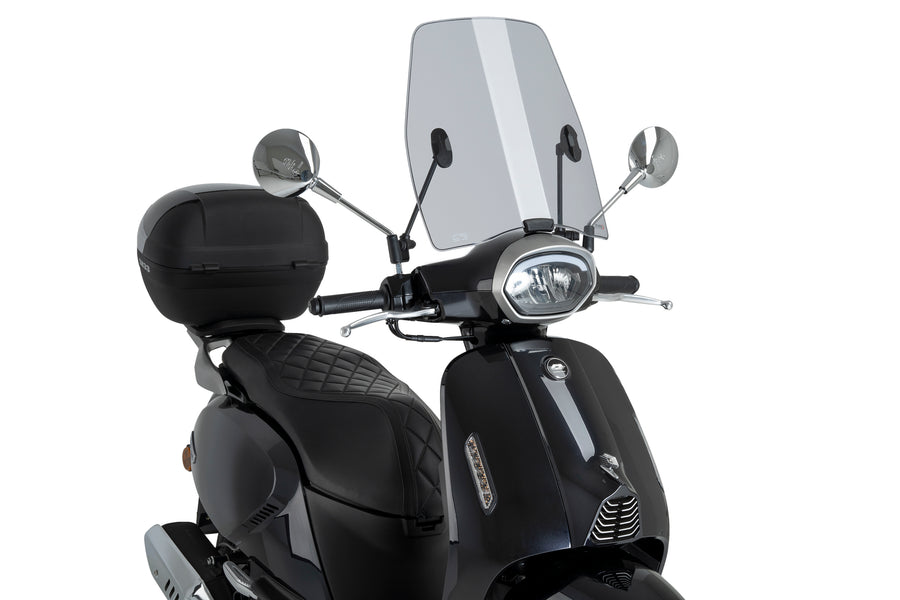 QJ LTR 125 [2025] – Stedelijk scooterscherm – getint