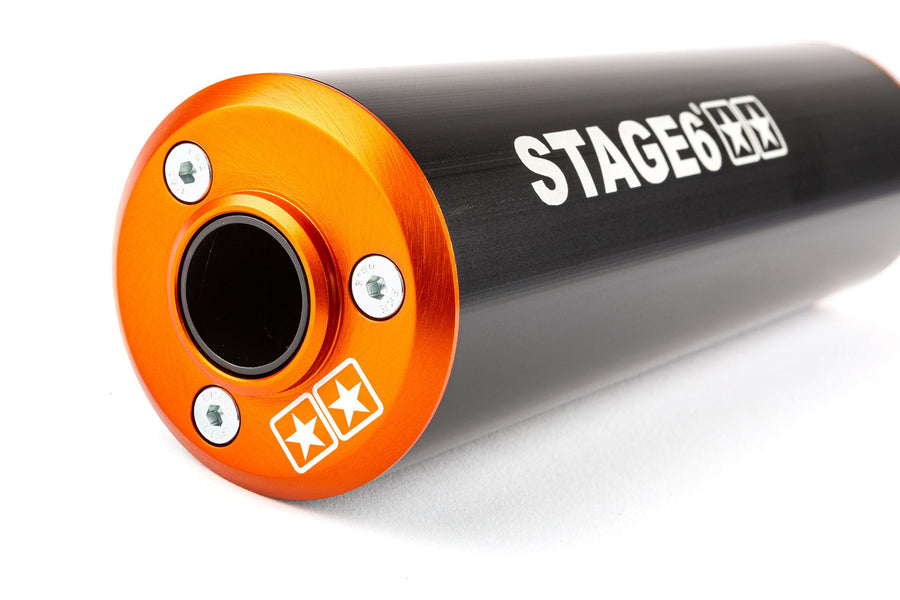 Gilera SMT SM 50 2T D50B0 [2013–] - Auspuff Streetrace Zweifarbig