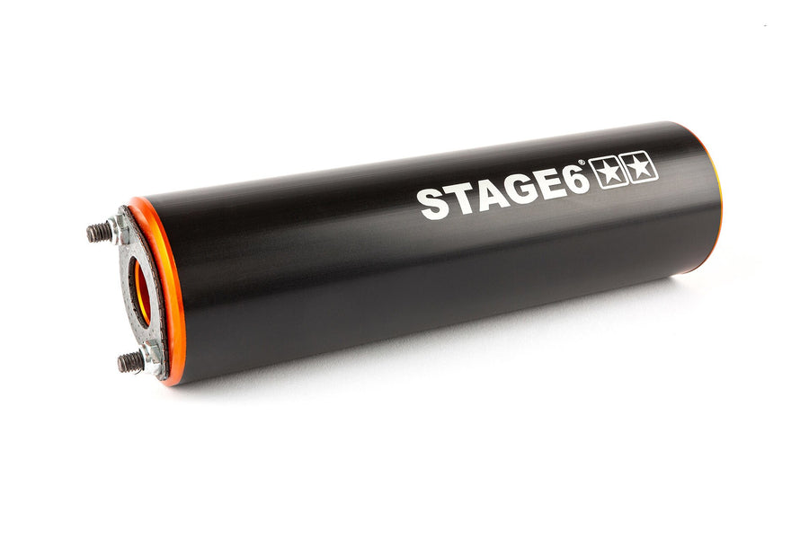 Derbi Senda R X-Treme Enduro '05 - '10 50 2T D50B0 - Auspuff orange schwarz