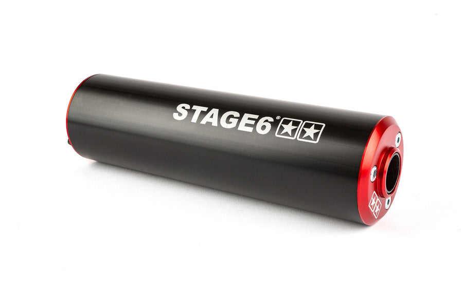 Aprilia SX Factory 50 2T - Streetrace exhaust red black