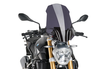 BMW R 1200 R [2018] - PUIG nieuwe generatie toervoorruit | Zwaar gestemd | PUIG 8165F