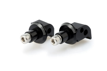 YAMAHA FZ8 [2016] – Adapter rubberen voetsteun passagier – zwart - 0
