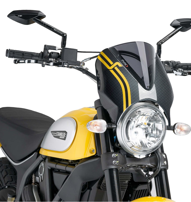 DUCATI SCRAMBLER DESERT SLED [2025] – RetroVision Windschild Visier