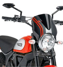 DUCATI SCRAMBLER DESERT SLED [2025] – RetroVision Windschild Visier – Schwarz-2