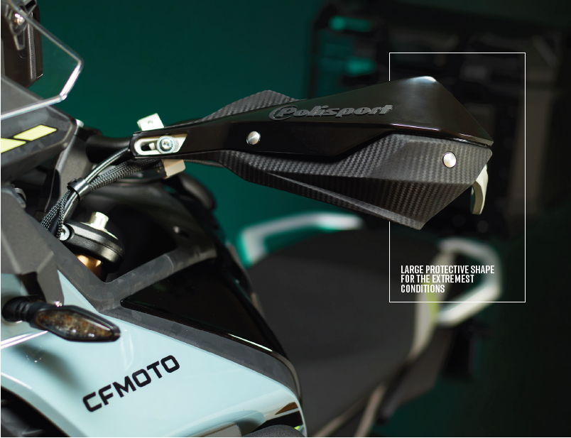 CF MOTO 450 [2024-2026] - Handprotektoren mit Metallstange