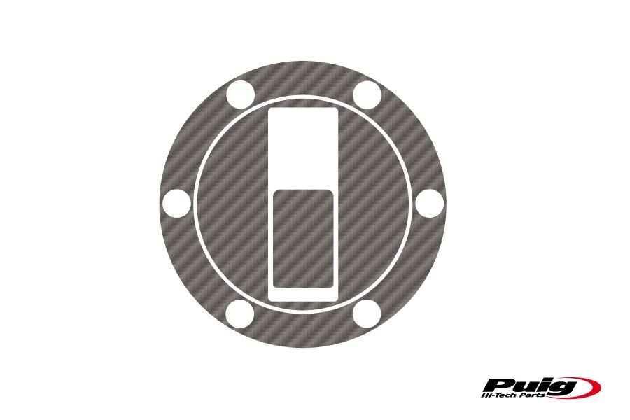 APRILIA SHIVER 900 [2019] – Tank cap protector X-TREME – Carbon look