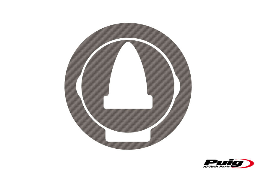 APRILIA SHIVER 900 [2019] – Tank cap protector X-TREME – Carbon look