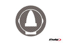 APRILIA SHIVER 900 [2019] – Tank cap protector X-TREME – Carbon look-3