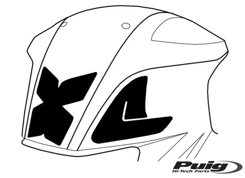 BMW F 800 R [2019] – Specifieke tankbescherming – carbonlook