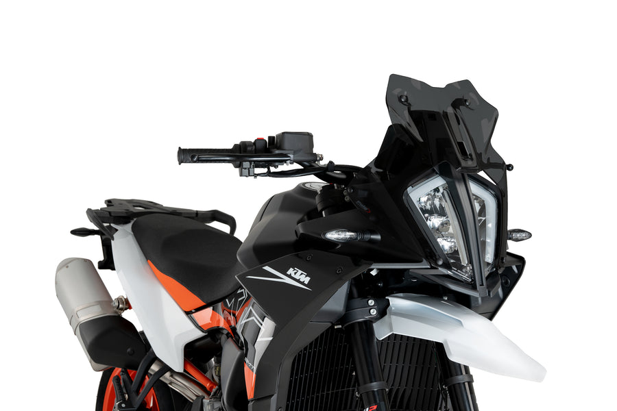 KTM 890 SMT [2025] – sports screen – matt black