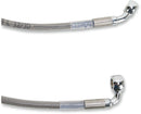 harley davidson flst [DRAG SPECIALTIES] – Edelstahl-Bremsleitungs-Kit in verlängerter Ausführung-2