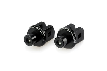 YAMAHA MT-10 SP [2025] – Adapter Fußrasten- Gummipad "Rider" – Schwarz - 0