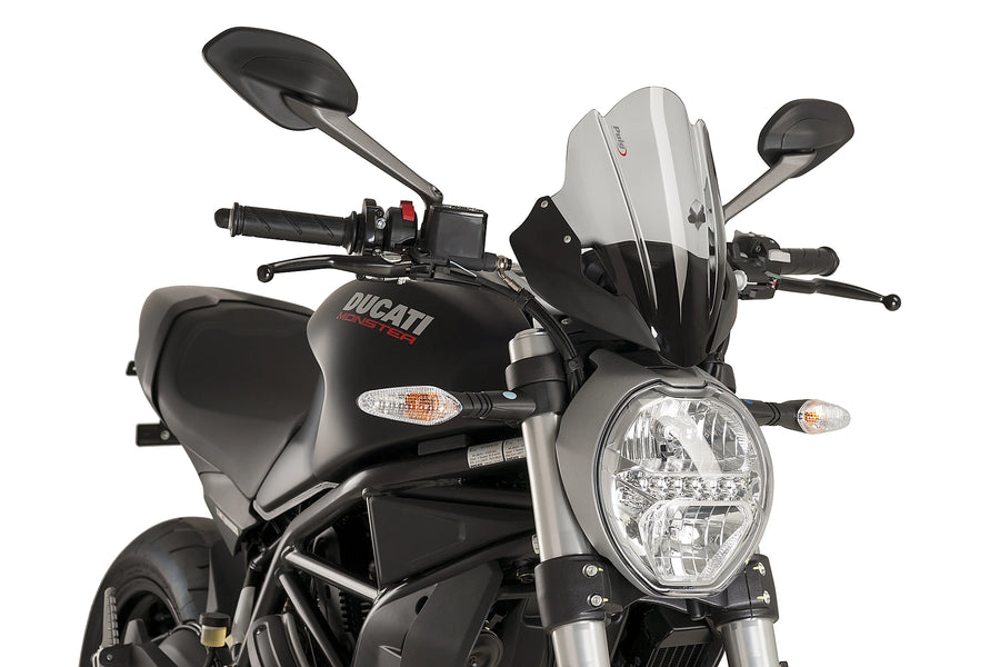 TRIUMPH BONNEVILLE T 120 BLACK [2025] - PUIG sports disc | Tinted | PUIG 8900H