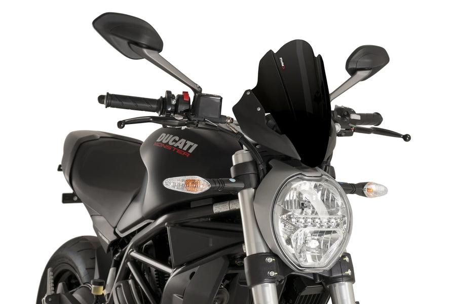 DUCATI MONSTER 821 DARK [2016] – Sportscheibe – Transparent