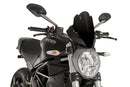 TRIUMPH BONNEVILLE T 120 BLACK [2025] - PUIG sports disc | Black | PUIG 8900N