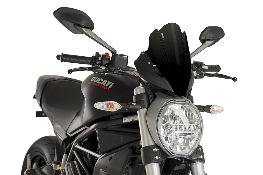 TRIUMPH BONNEVILLE T 120 BLACK [2025] - PUIG sports disc | Black | PUIG 8900N