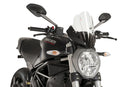 DUCATI MONSTER 821 DARK [2016] – Sportscheibe – Transparent-1