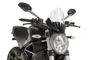 TRIUMPH BONNEVILLE T 120 BLACK [2025] - PUIG sports disc | Clear | PUIG 8900W