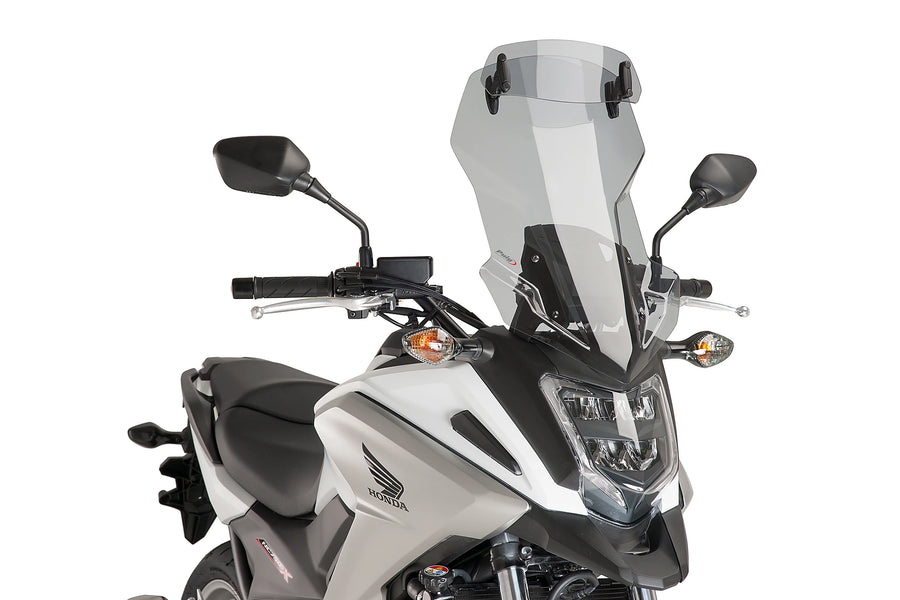 HONDA NC 750 XD [2020] - touring screen with spoiler screen | Tinted | PUIG 8911H