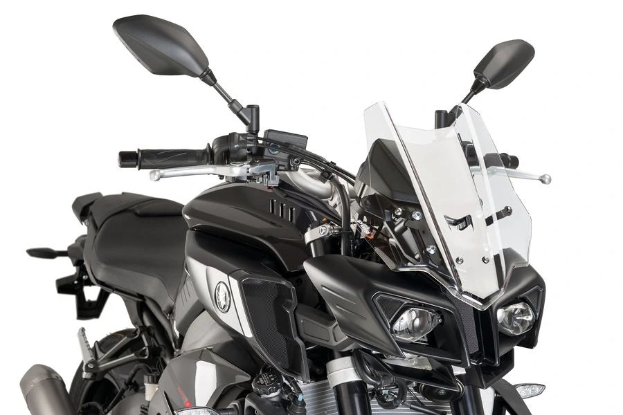 TRIUMPH BONNEVILLE T 120 BLACK [2025] - PUIG touring screen | Clear | PUIG 8917W