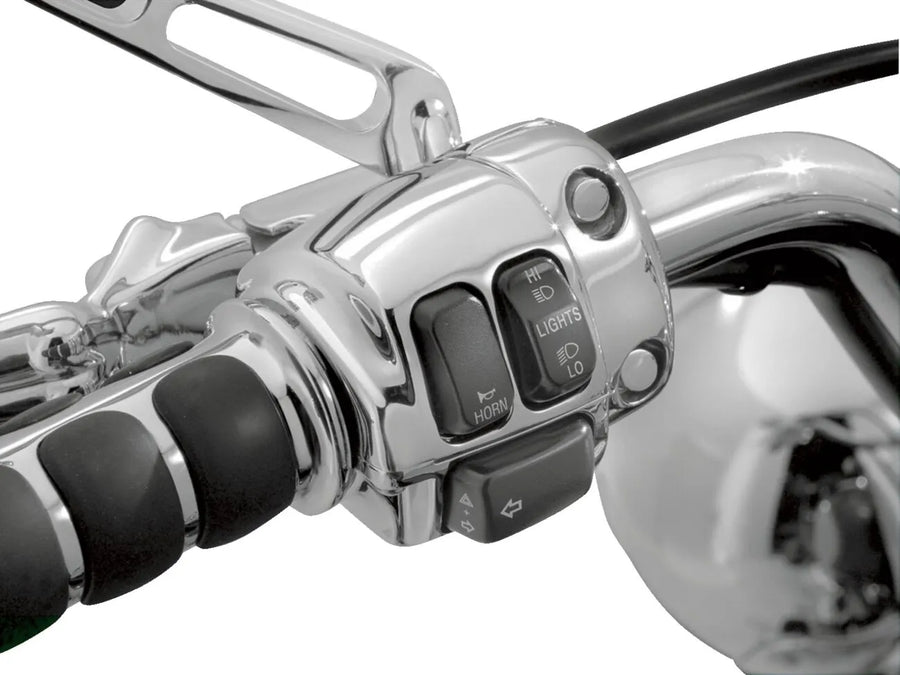 Harley-Davidson Low Rider S [Kuryakyn] -Chrome-vergulde schakelbehuizing