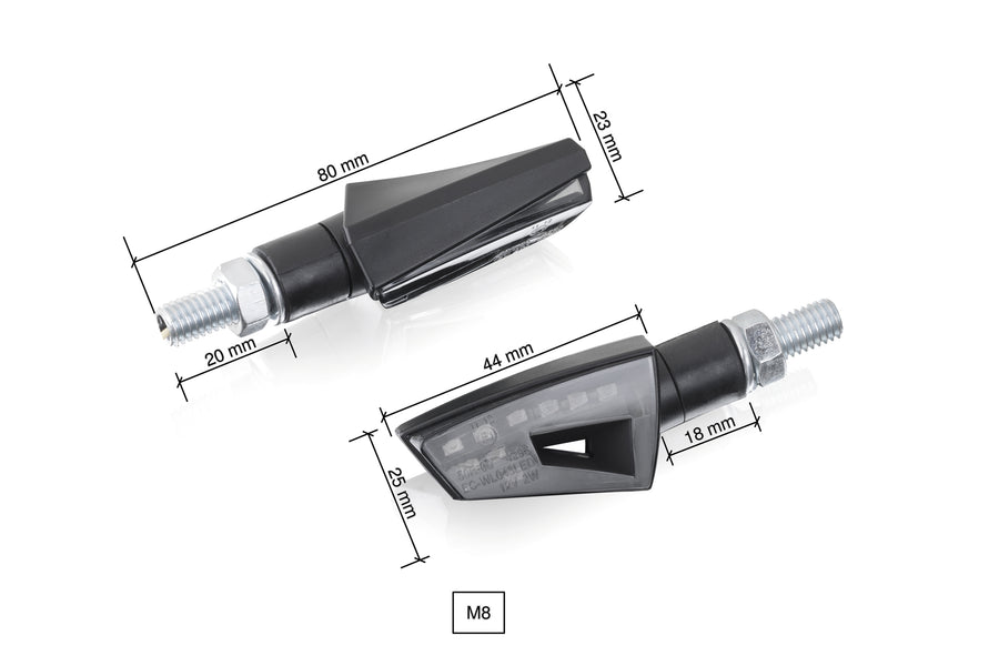 KTM RC 390 [2025] – Open indicator set – black