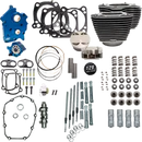 Harley-Davidson FXBR 1923 Softail Breakout 117 [2026] - 129" Power Package Motorleistungs-Kit – Oberfläche: Schwarz, Nicht hervorgehobene Kühlrippen – Merkmal: Schwarze Stößelstangenrohre – Bild 10