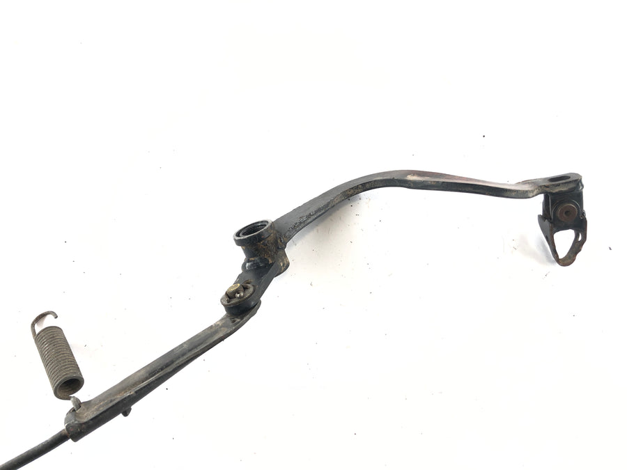 Honda XL 600 R PD03 [1984] - Treinstrutrem aan de achterkant met rempedaal