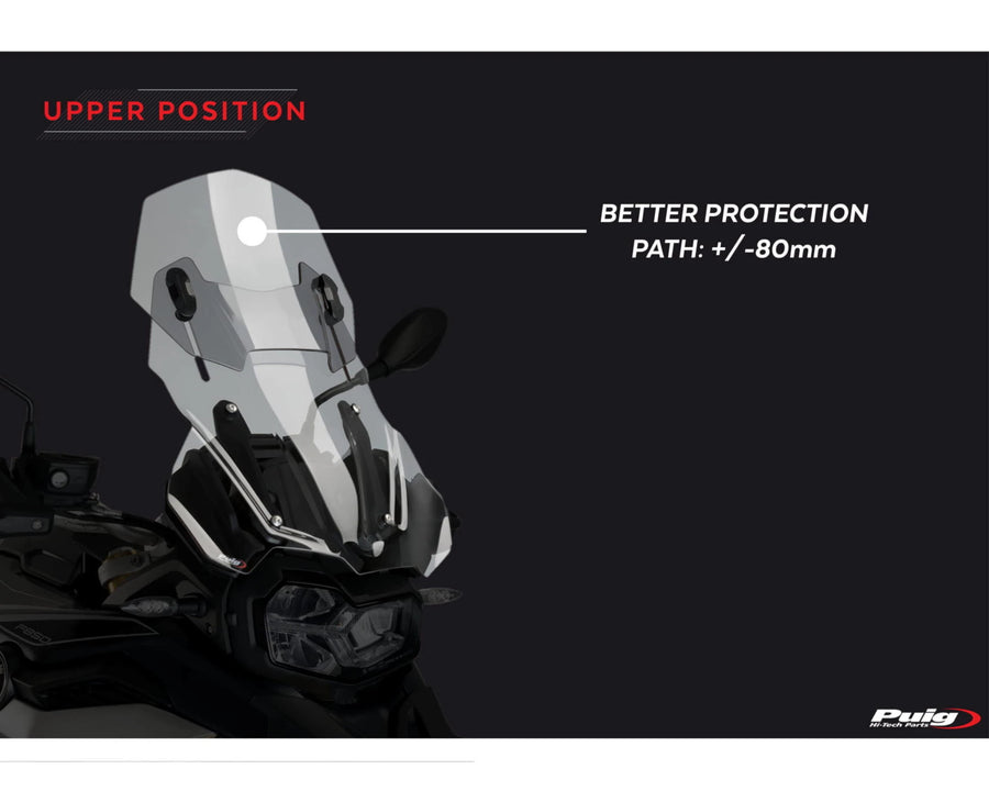 BMW F 750 GS [2024] – Verstellbare Scheibe – Transparent
