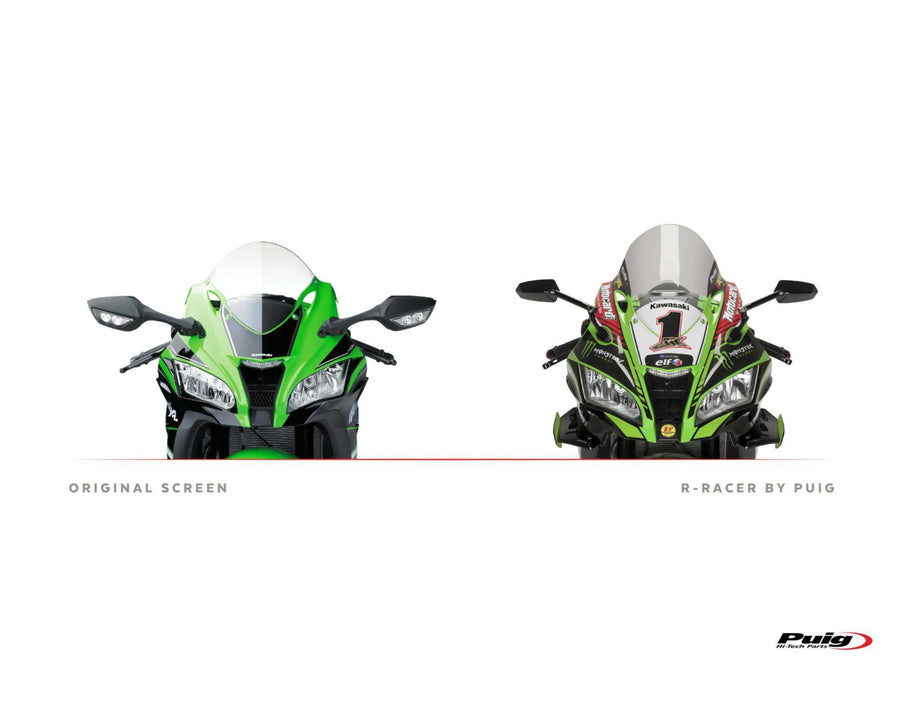 KAWASAKI ZX-10RR NINJA PERFORMANCE [2018] – R-Racer scherm – zwaar getint