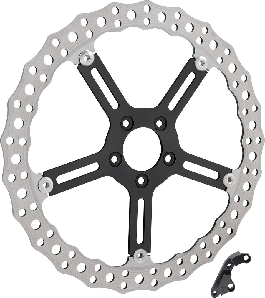 harley davidson fxlrs [ARLEN NESS] – 15" Big Brake Jagged Floating Rotor-set