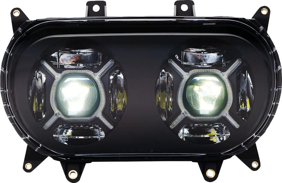harley davidson fltruse [CUSTOM DYNAMICS] – Double-X LED-koplamp