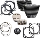 Harley-Davidson FLFBS 1923 Softail Fat Boy 117 [2025] - 132" Hochverdichtungs- / 136" Big Bore Kit – Oberfläche: Schwarz, Nicht hervorgehobene Kühlrippen – Merkmal: +8,5 cm³ Kuppelvolumen – Bild 8
