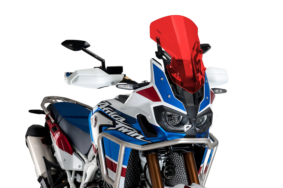 HONDA CRF 1000 L AFRICA TWIN ADVENTURE SPORTS [2019] - Verstellbare Scheibe | Rot | PUIG 9155R