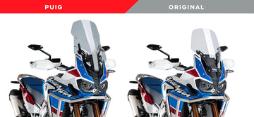 HONDA CRF 1000 L AFRICA TWIN ADVENTURE SPORTS [2019] - Adjustable disc | Tinted | PUIG 9156H