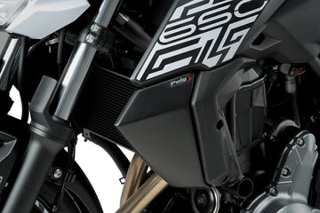 KAWASAKI Z 650 [2019] - Kühlerseitenverkleidung | Mattschwarz | PUIG 9371J