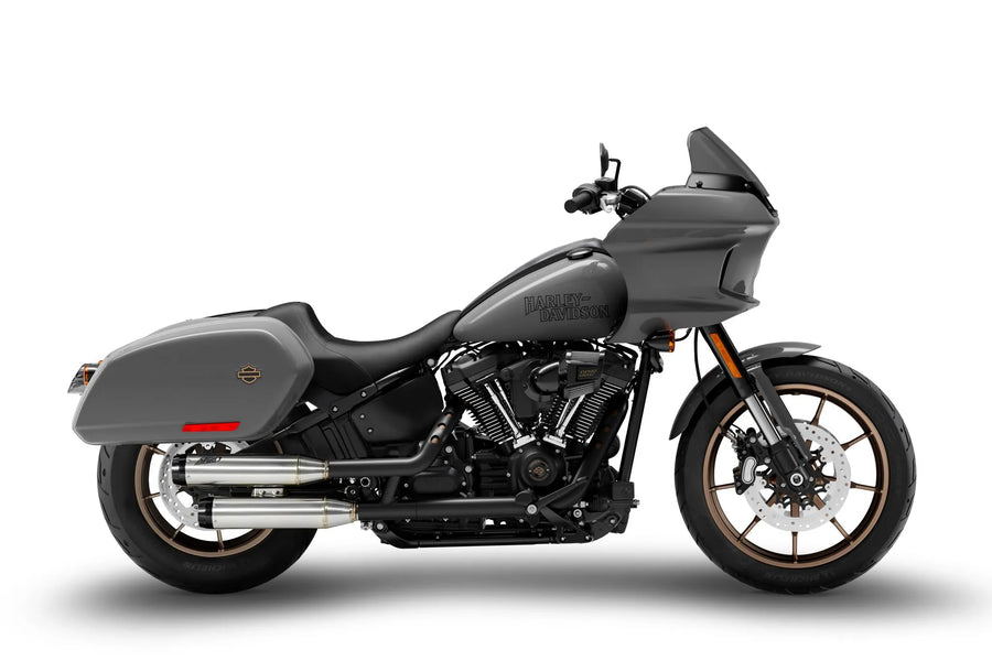 harley-davidson street bob [ZARD] – Overlappende slip-ons-demper voor HD-SOFTAIL M8